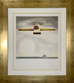 Salvador Dali Limited Edition Embossed Lithograph