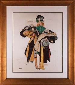 Norman Rockwell Limited Edition Lithograph