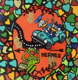 Original oil on canvas by Art Chorney