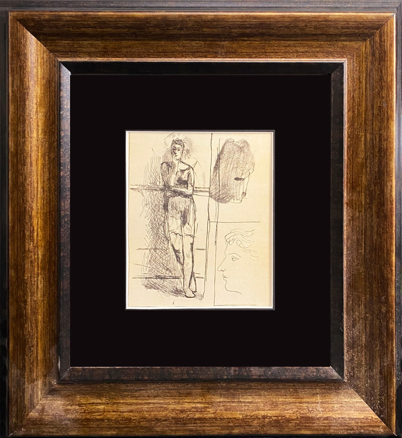 Pablo Picasso lithograph printed in Paris on velin d'arches paper almost 100 years ago! (1 of 1)
