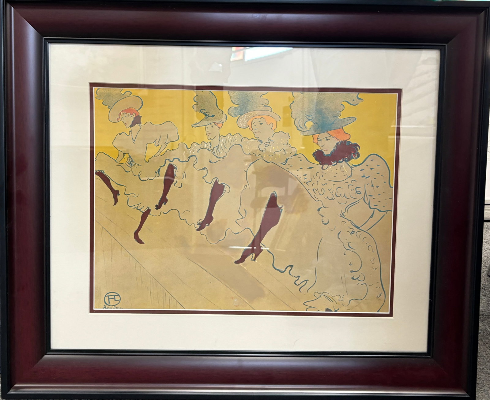 Toulouse Lautrec Lithograph 1970 (1 of 1)