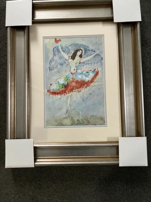 Marc Chagall Lithograph Hand signed (1 of 1)