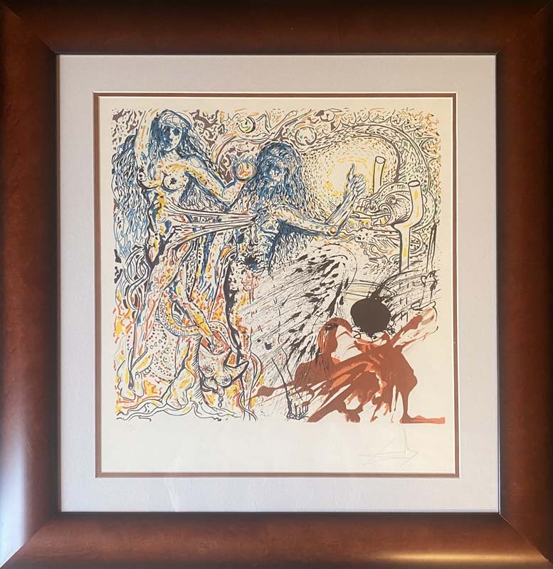 Salvador Dali Limited Edition Hand signed and numbered (1 of 1)