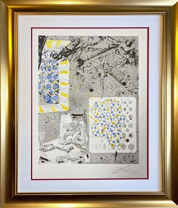 Salvador Dali Lithograph Hand signed and numbered Limited Edition (1 of 1)