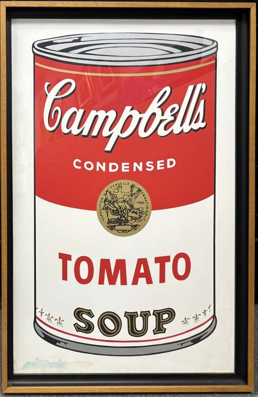 Andy Warhol Lithograph Sunday B Morning edition. (1 of 1)