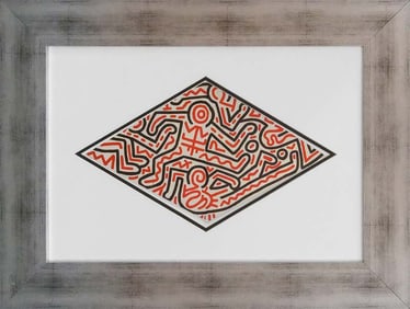 Keith Haring Lithograph