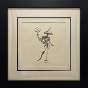 Salvador Dali Alchemy Serigraph Limited Edition