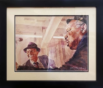 Lithograph Hand signed limited edition David Lloyd Glover