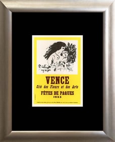 Marc Chagall Lithograph  Chagall from 1971