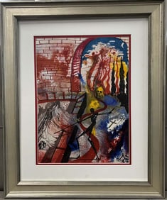 Salvador Dali original Lithograph Romeo and Juliet Suite Hand signed 1976