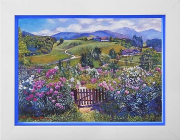 Original mixed media on canvas by David Lloyd Glover