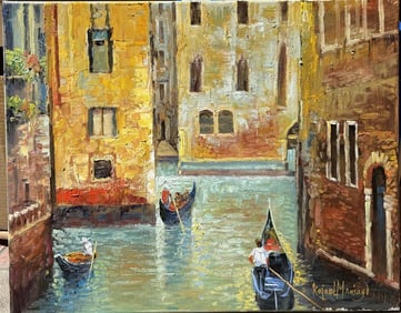 Rafael Maniago. Original oil Painting on canvas