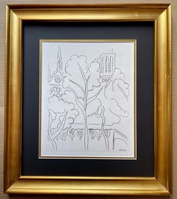Henri Matisse Le City Notre Dame Paris posthumous etching