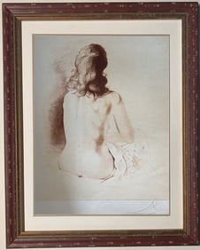 Salvador Dali Limited Edition Lithograph Hand signed and numbered