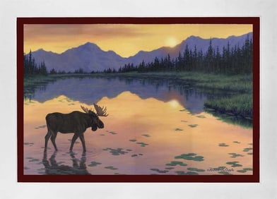 Robert Copple Hand embellished on canvas