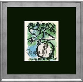 Marc Chagall Lithograph from 1971