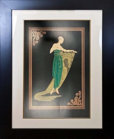 Erte lithograph 1987