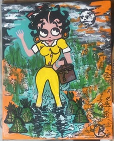 Art Chorney Original on canvas