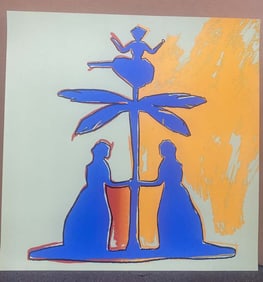 Andy Warhol Hans Chrisitan Andersen Silkscreen from 1987 Serigraph