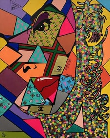 Art Chorney Original on canvas