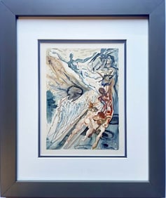 Salvador Dali original Wood cut 1964