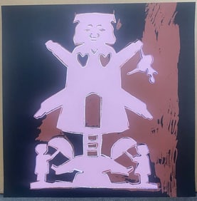 Andy Warhol Hans Chrisitan Andersen Silkscreen from 1987. Serigraph