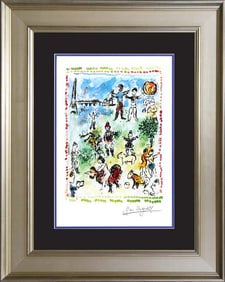 Marc Chagall Preparatory Maquette Marc Limited Edition