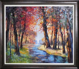 Mixed Media Original  by Michael Schofield on canvas