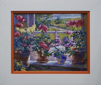 Mixed Media Original on canvas by David Lloyd Glover