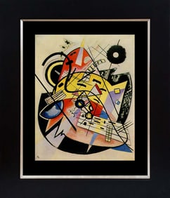 Wassily Kandinsky Color Plate  Lithograph after Kandinsky from 1967
