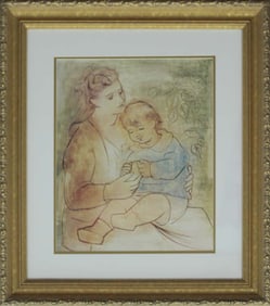 Pablo Picasso Limited Edition Mother and Child  Collection Domain Picasso