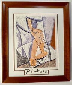Pablo Picasso Lithograph from 1982