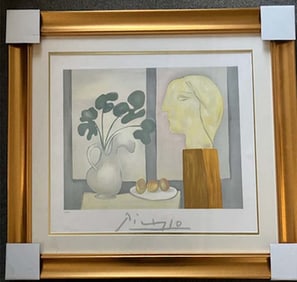 Pablo Picasso Limited Edition Lithograph hand signed and numbered by Marina Picasso Marina Picasso