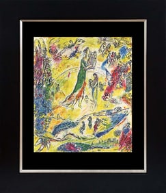 Marc Chagall Lithograph from 1975