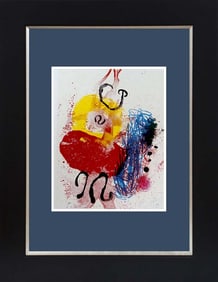 Joan Miro color plate Lithograph