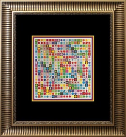 Victor Vasarely Color Plate Lithograph from 1967