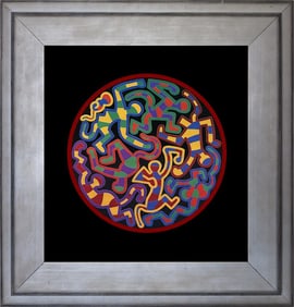 Keith Haring Lithograph 1980