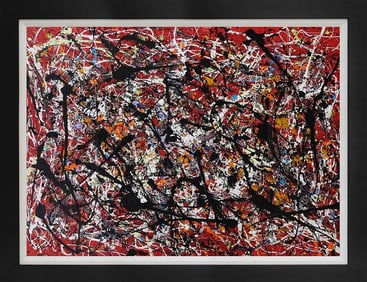 Original Abstract on canvas Michael Schofield