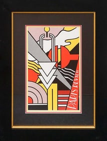 Roy Lichtenstein Color Plate Ltihograph