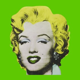 Marilyn Monroe on canvas 32x32 inches