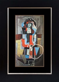 Pablo Picasso Color Plate Lithograph from 1969