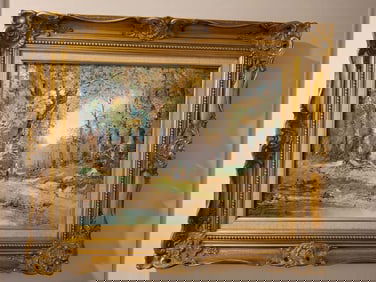 Laszlo Kohanecz 1985 Original Oil on Canvas.
