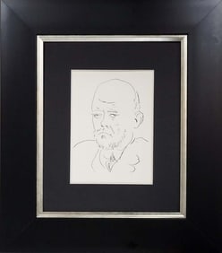 Pablo Picasso Original Lithograph 1956 Vollard Collection