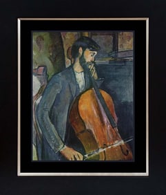 Modigliani Color Plate Lithograph after Modigliani from 1967