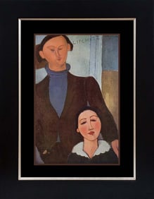 Modigliani Lithograph after Modigliani from 1967