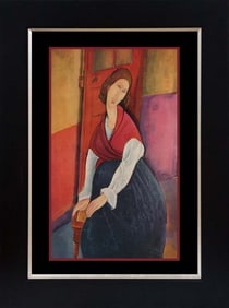 Modigliani Lithograph after Modigliani from 1967