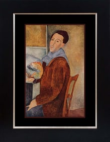 Modigliani Lithograph after Modigliani from 1967