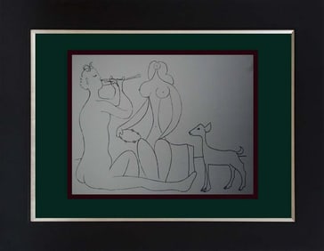 Picasso lithograph Picasso Antibes Collection