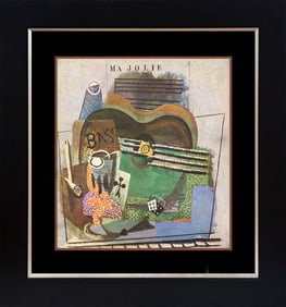 Pablo Picasso Color Plate Lithograph from 1969