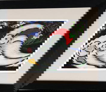 Pablo Picasso Collection Domaine Limited Edition.: Limited Edition on paper from Pablo Picasso Collection Domain. Signed by the Picasso Estate Lithograph Pablo Picasso. Approx 24x30 inches. Includes Certificate of Authenticity. Professionally framed.